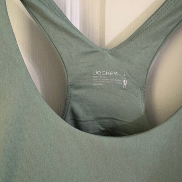 Jockey Sports Bra Moisture Wicking Sueded Interlock Green Bay - Picture 4 of 4